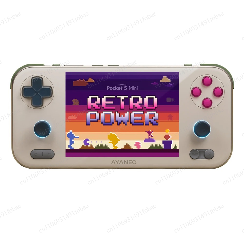Gaming Console With Games - AYANEO Pocket S Mini เครื่องเล่นเกมพกพาแบบเรโทร, หน้าจอ