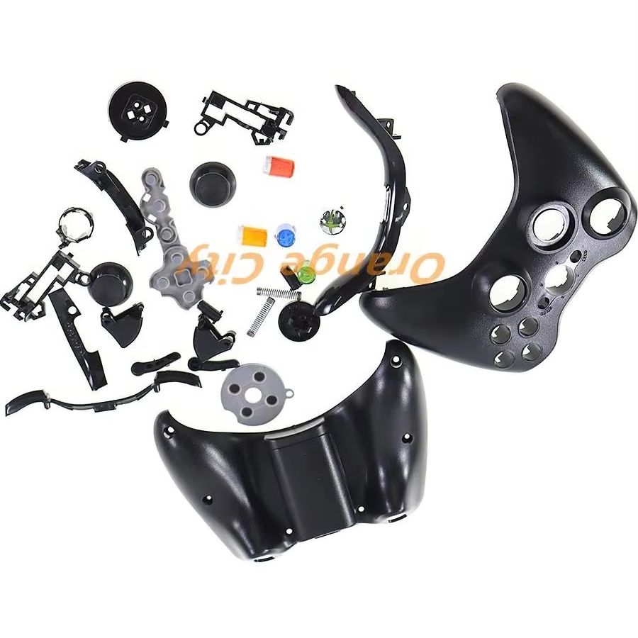 Microsoft Controller Xbox Wireless - ชุดเคสครอบคอนโทรลเลอร์ไร้สาย XBOX360 พร้อมแท่งควบคุมสำหรับ Xbox 360 เกมแพด