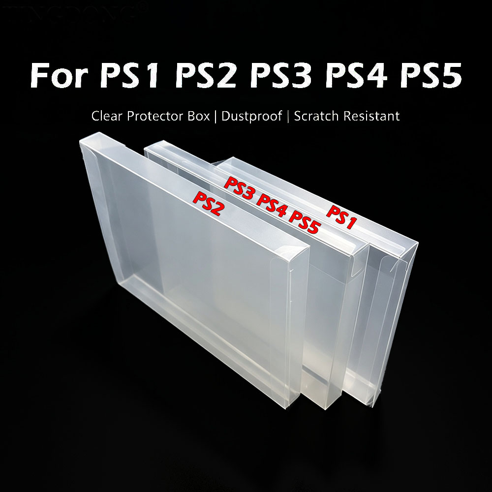 Gaming Console And Pc - กล่องป้องกันเกม PET ใส 1-10 ชิ้น สำหรับ