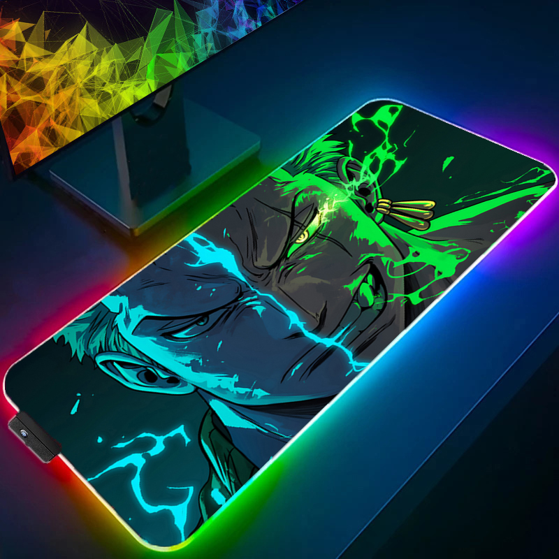 Pad Gaming Console - ONE PIECE Zoro Mouse Pad RGB