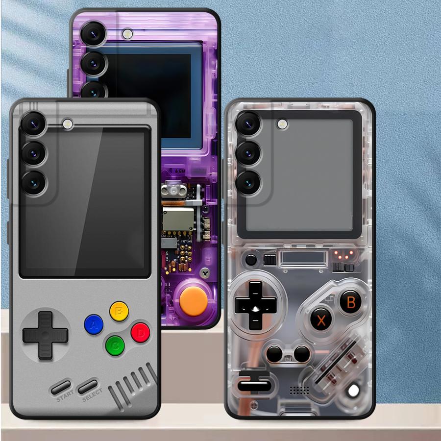 Gaming Console And Pc - เคสโทรศัพท์มือถือลายเกมส์สีม่วงสำหรับ Samsung Galaxy A57 A55 A52