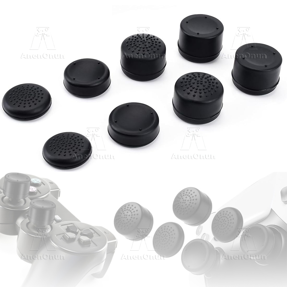Gaming Console And Pc - 8PCS Thumb Grip Caps Controller จอยสติ๊กหมวกซิลิโคนคุณภาพสูง
