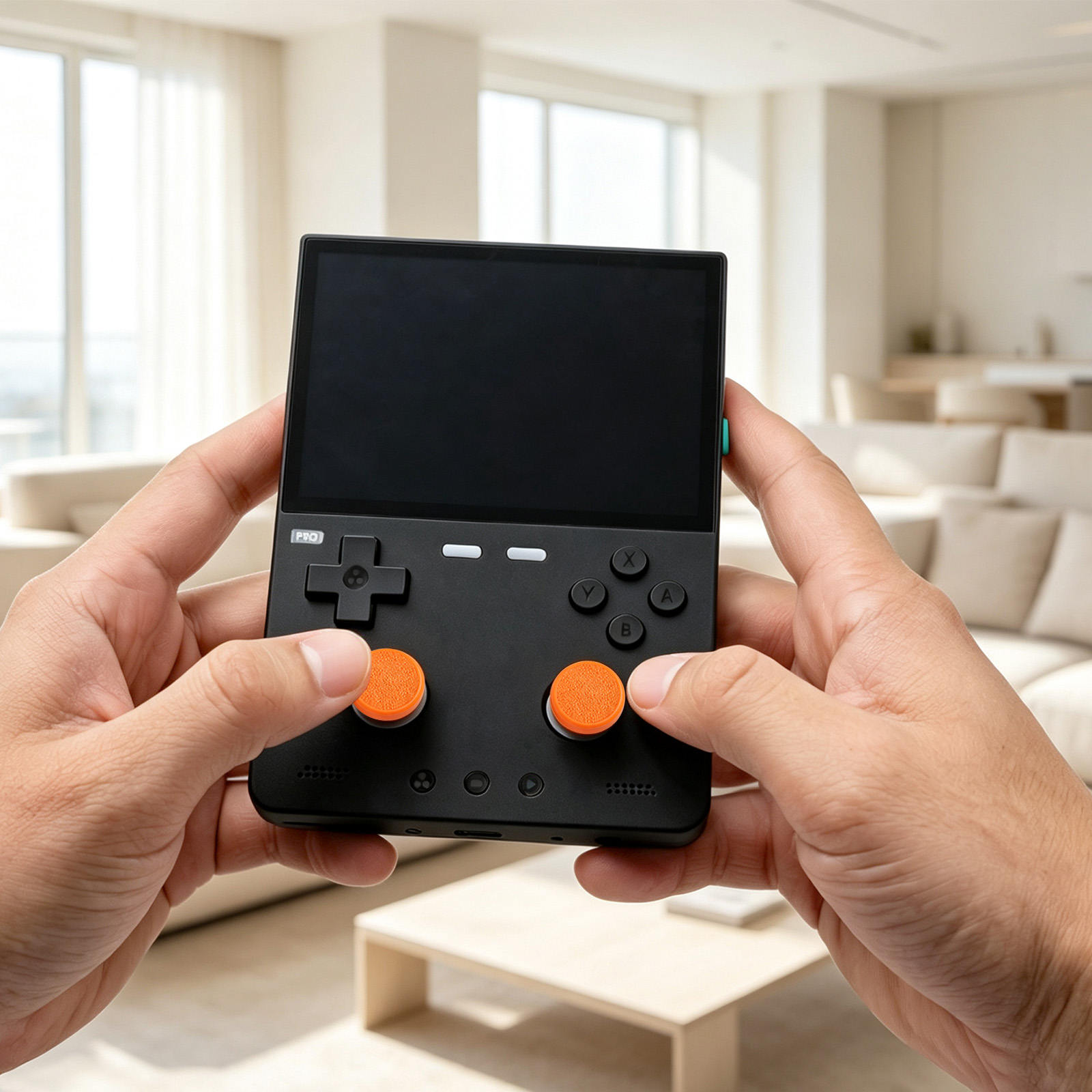 Gaming Console Buttons - ฝาครอบจอยสติ๊กสำหรับเครื่องเล่นเกม TRIMUI BRICK PRO ป้องกันการหลวม แข็งแรงและมั่นคง
