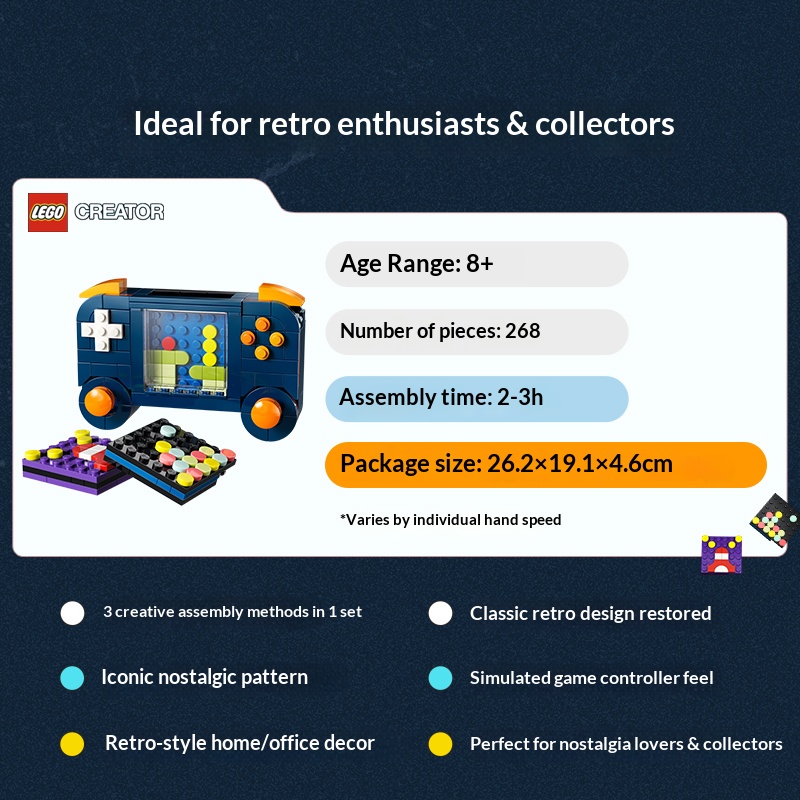 LEGO Creator 3in1 ตัวต่อ LG-31 - Gaming Console With Games บทวิจารณ์และราคา