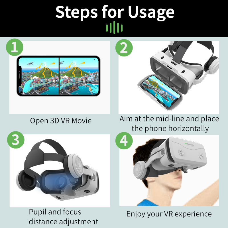 3D Viar โทรศัพท์ Virtual Reali - Gaming Console Vr บทวิจารณ์และราคา