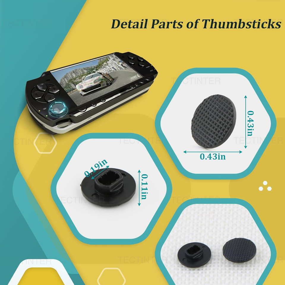 สำหรับ PSP 1000 คอนโซล 3D อนาล - Gaming Console Buttons บทวิจารณ์และราคา