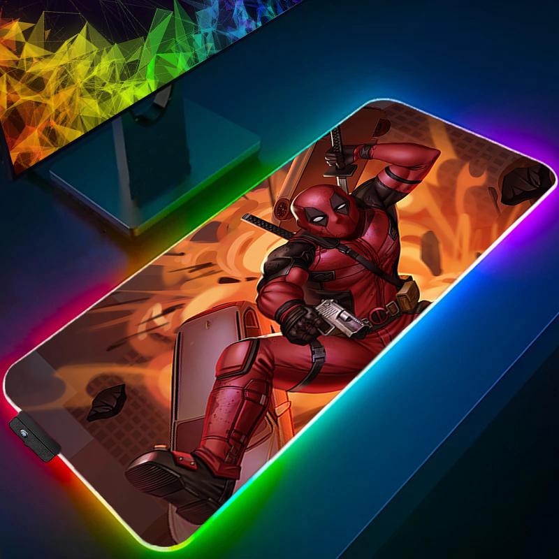 แผ่นรองเมาส์ LED สำหรับเล่นเกม - Pad Gaming Console บทวิจารณ์และราคา
