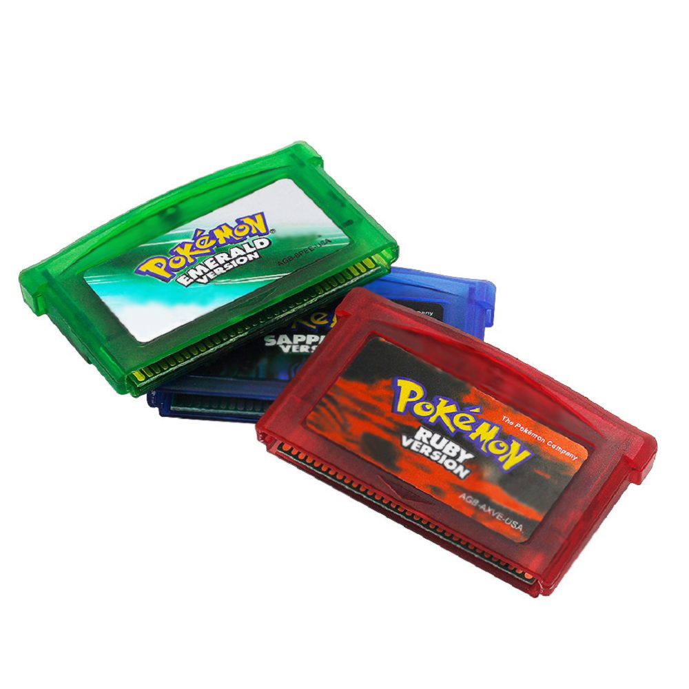 การ์ดเกมโปเกมอน GBA ซีรีส์ 32  - Gaming Console Video บทวิจารณ์และราคา