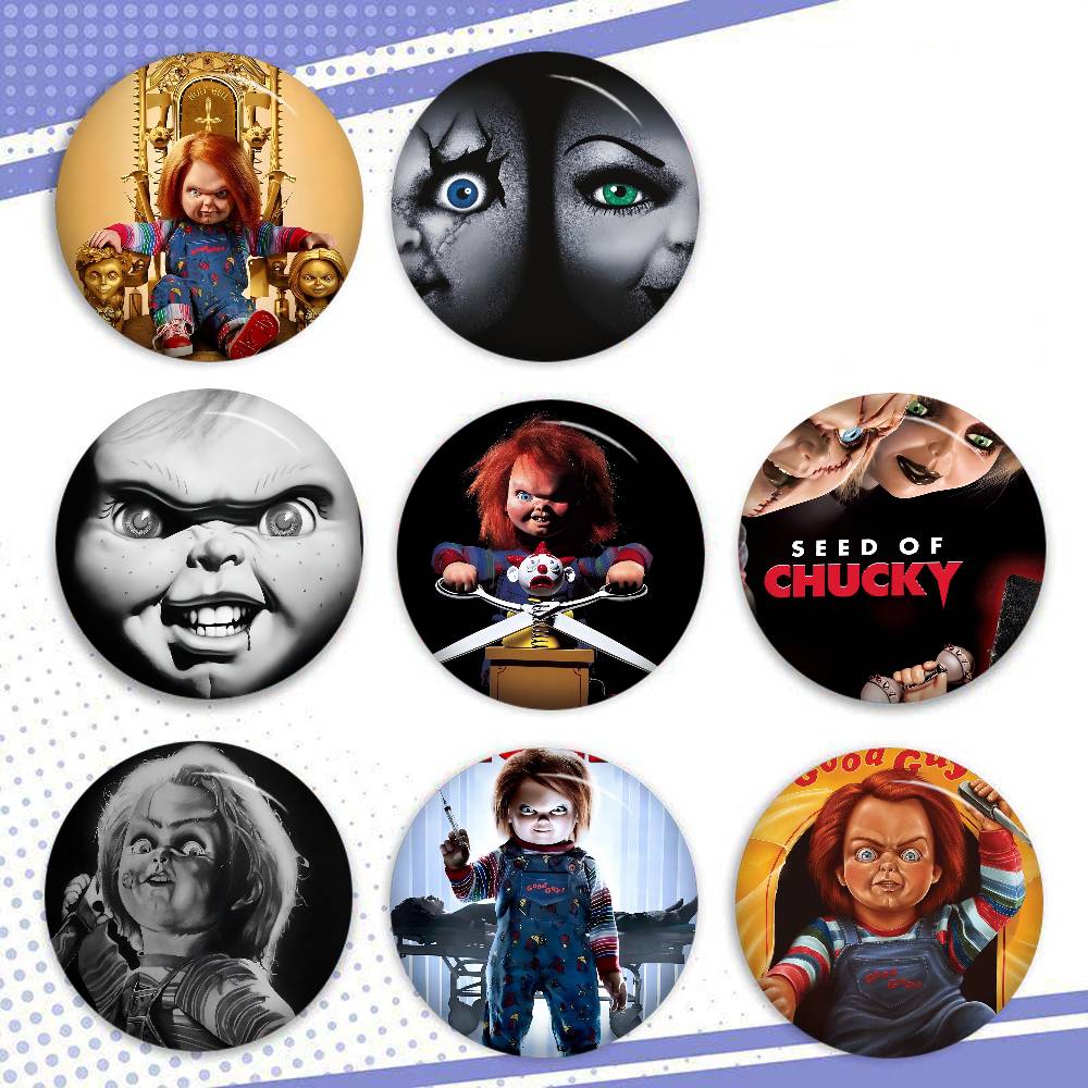 เข็มกลัดติดเสื้อ Chucky จากภาพ - Gaming Console Buttons บทวิจารณ์และราคา