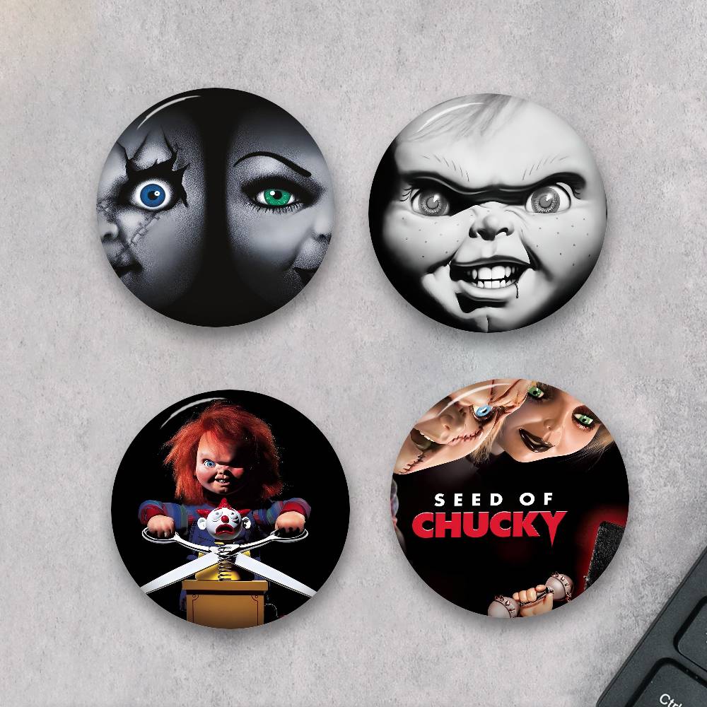 เข็มกลัดติดเสื้อ Chucky จากภาพ - Gaming Console Buttons บทวิจารณ์และราคา