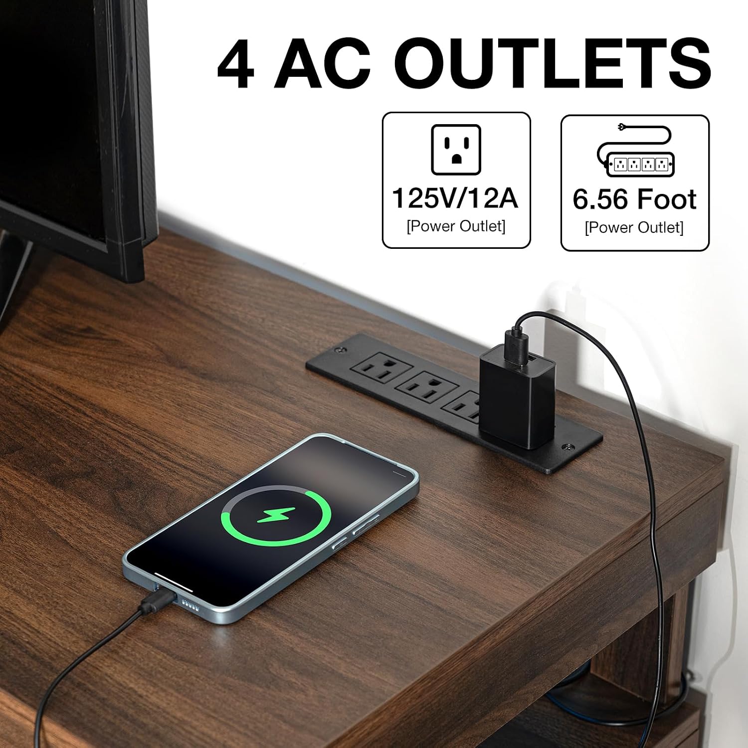 ขาตั้งทีวี LED พร้อมเต้าเสียบไ - Gaming Console Entertainment Center บทวิจารณ์และราคา
