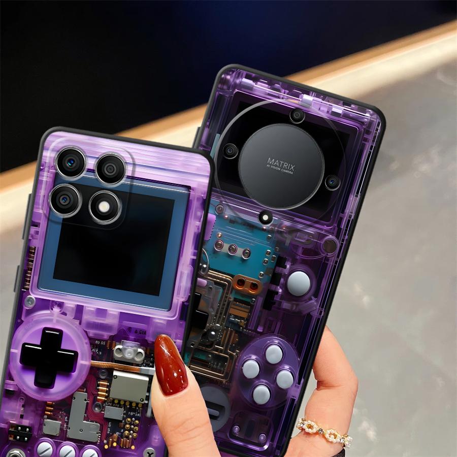 เคสโทรศัพท์มือถือสีม่วงลายเกมม - Gaming Console X6 บทวิจารณ์และราคา
