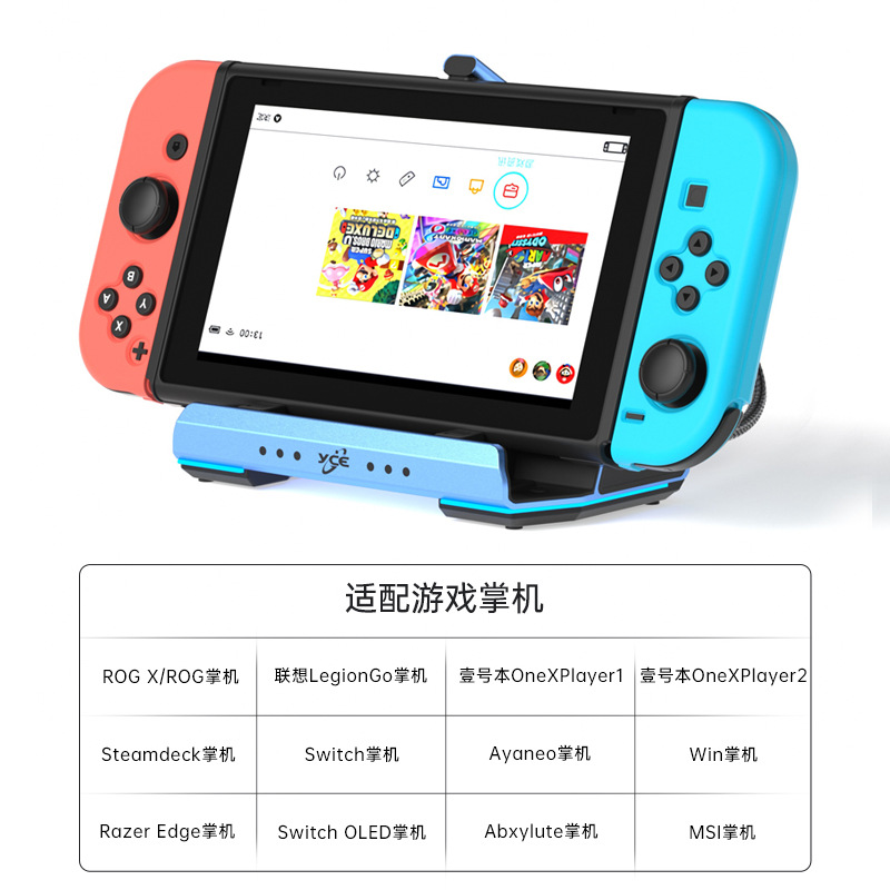 USB-C พัดลมคู่สถานีเชื่อมต่อเก - Gaming Console With Games บทวิจารณ์และราคา