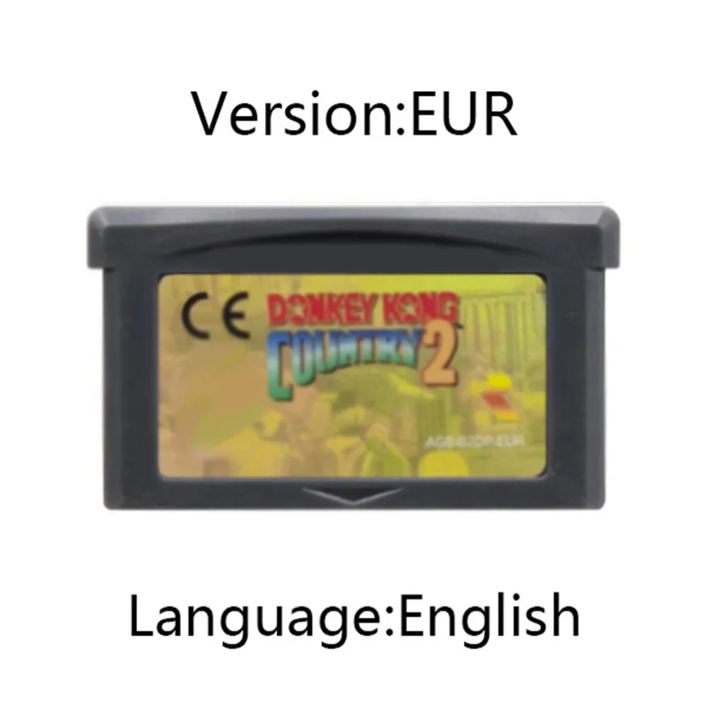 เกม Donkey Kong GBA 32 บิต คาร - Gaming Console Video บทวิจารณ์และราคา