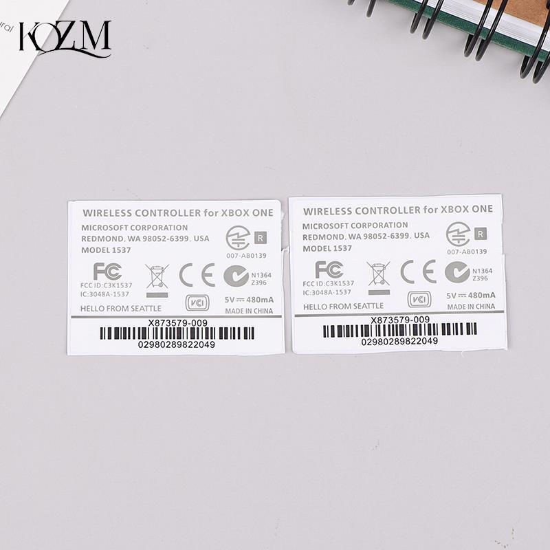 2Pcs สีดำสีขาว Lable ซีลสติกเก - Microsoft Controller Xbox Wireless บทวิจารณ์และราคา