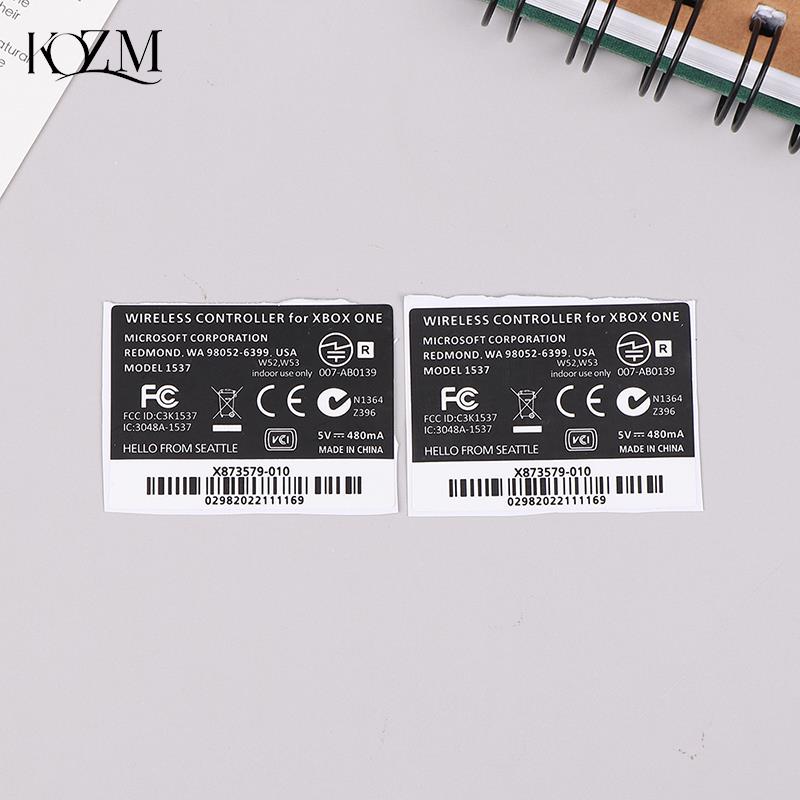 2Pcs สีดำสีขาว Lable ซีลสติกเก - Microsoft Controller Xbox Wireless บทวิจารณ์และราคา