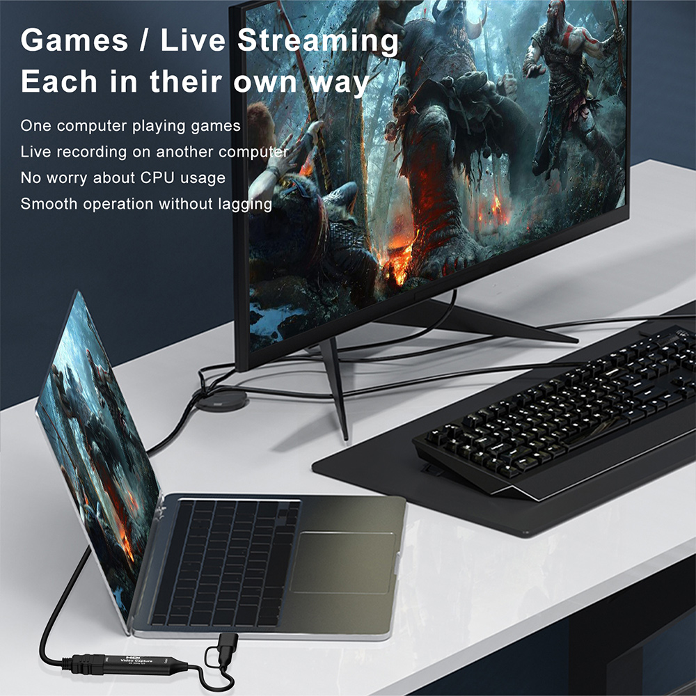 4K HDMI USB Video Capture Card - Pad Gaming Console บทวิจารณ์และราคา